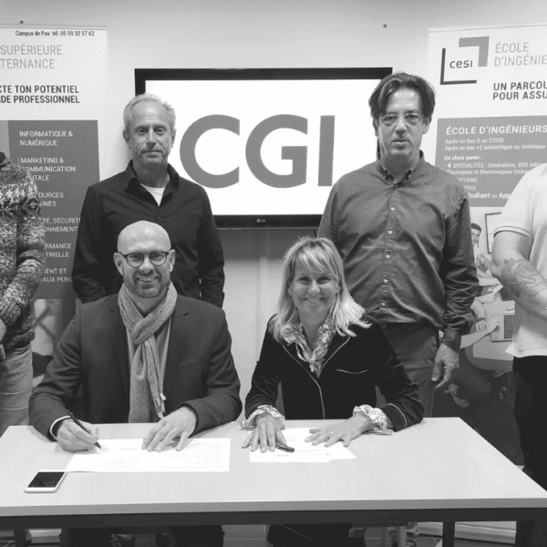 Partenariat signé entre CESI et CGI Pau